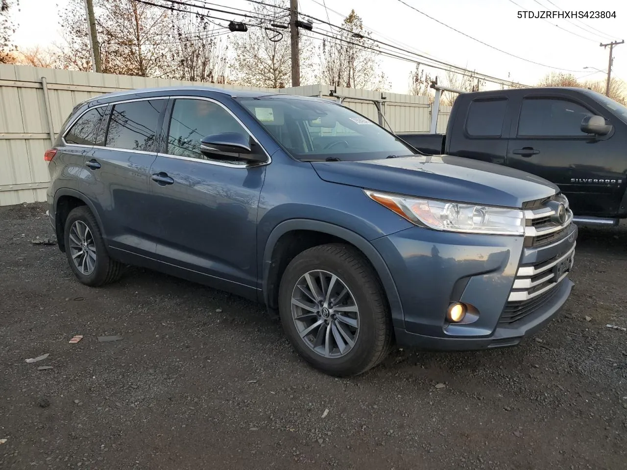 2017 Toyota Highlander Se VIN: 5TDJZRFHXHS423804 Lot: 79394264