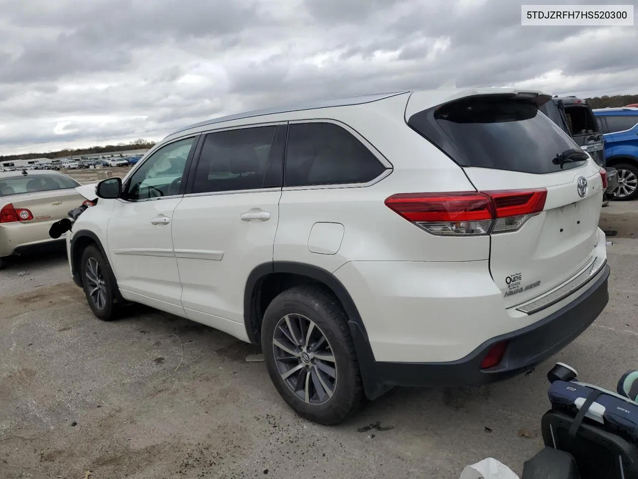 2017 Toyota Highlander Se VIN: 5TDJZRFH7HS520300 Lot: 79463864