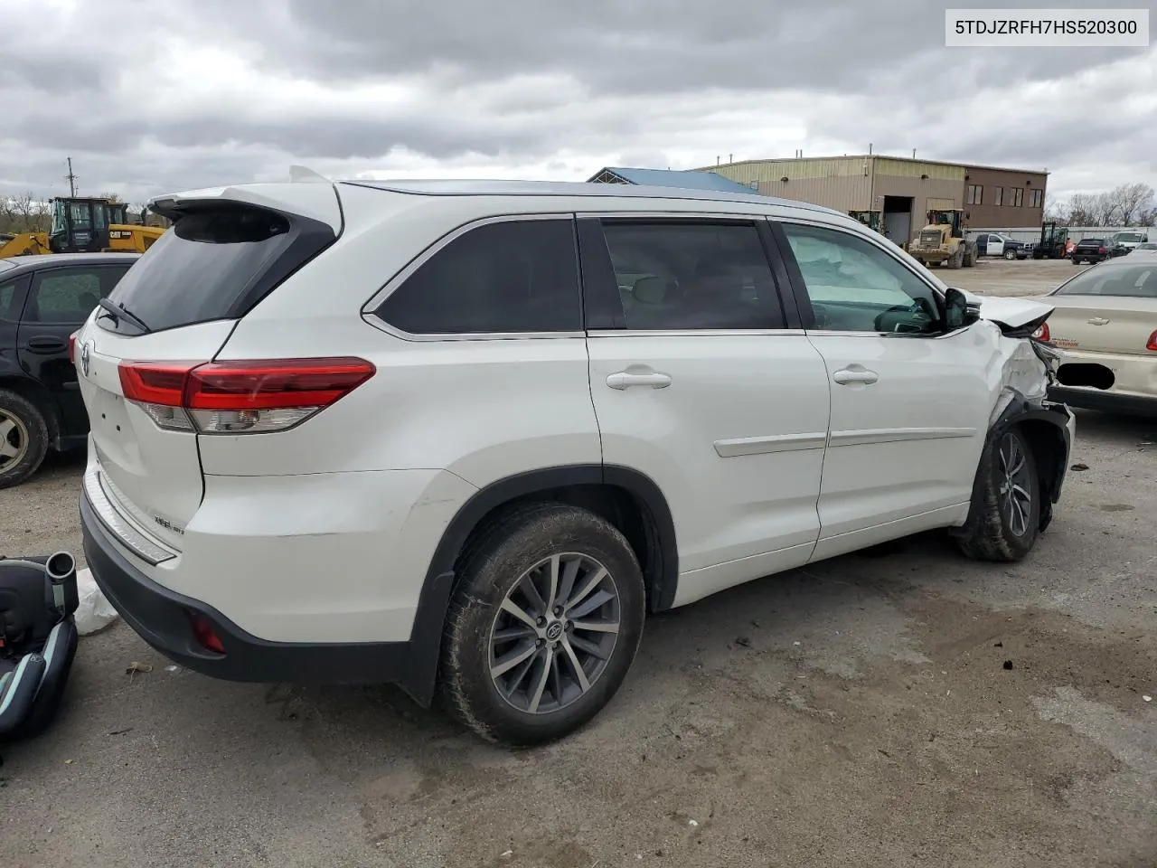 2017 Toyota Highlander Se VIN: 5TDJZRFH7HS520300 Lot: 79463864