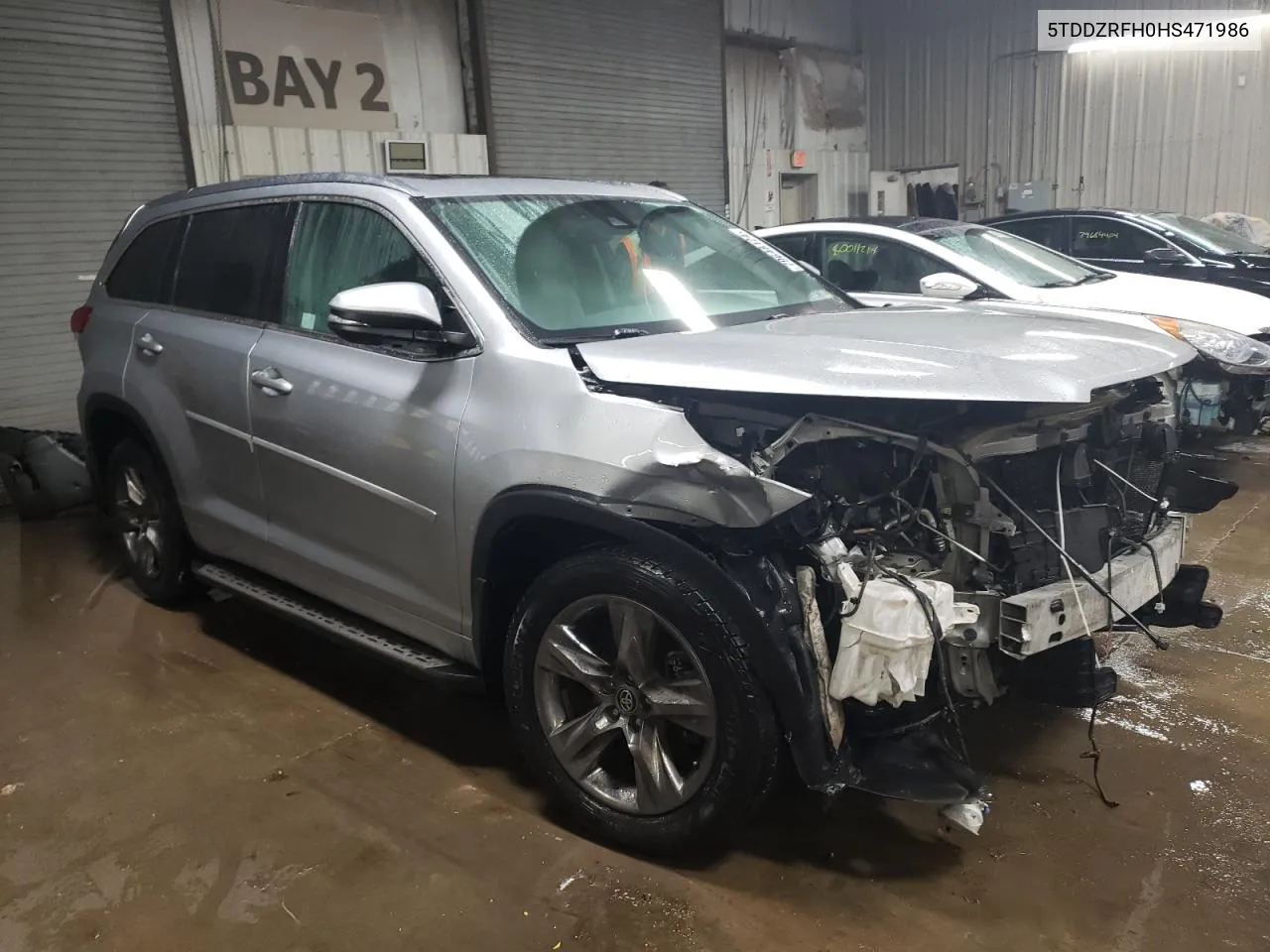 2017 Toyota Highlander Limited VIN: 5TDDZRFH0HS471986 Lot: 79648124