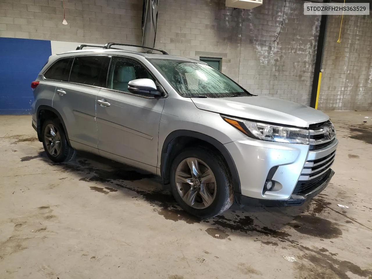 2017 Toyota Highlander Limited VIN: 5TDDZRFH2HS363529 Lot: 79764514