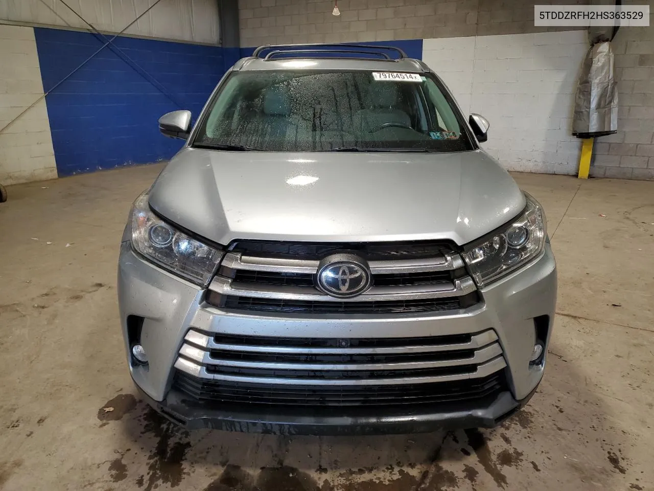 2017 Toyota Highlander Limited VIN: 5TDDZRFH2HS363529 Lot: 79764514