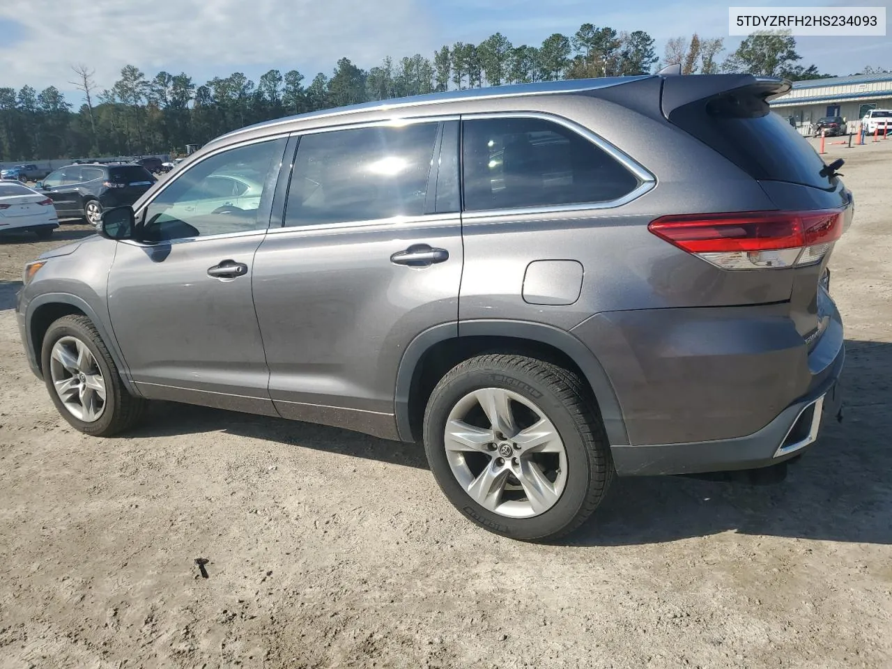 2017 Toyota Highlander Limited VIN: 5TDYZRFH2HS234093 Lot: 80062774