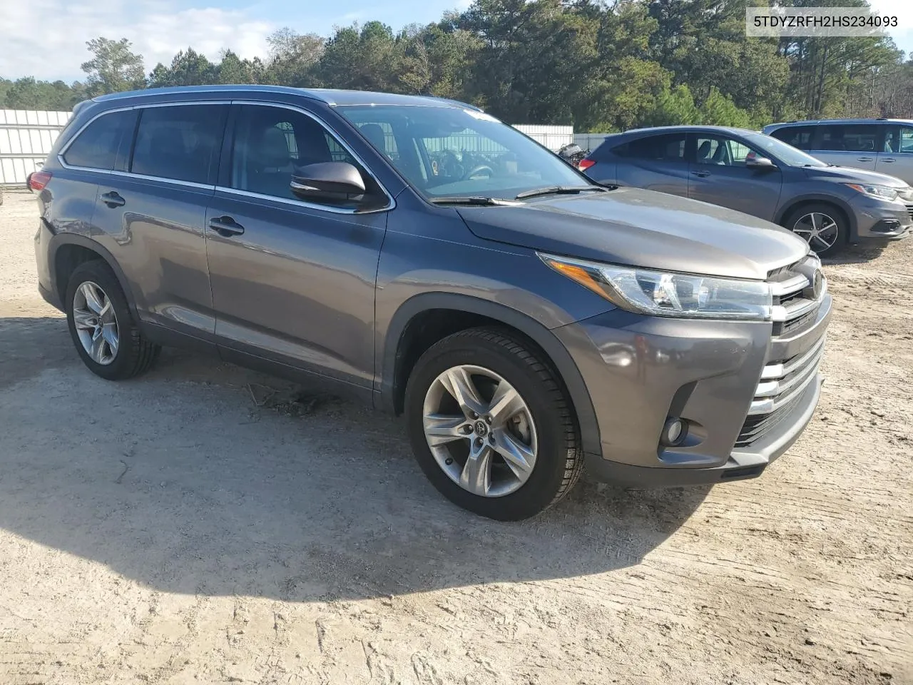 2017 Toyota Highlander Limited VIN: 5TDYZRFH2HS234093 Lot: 80062774