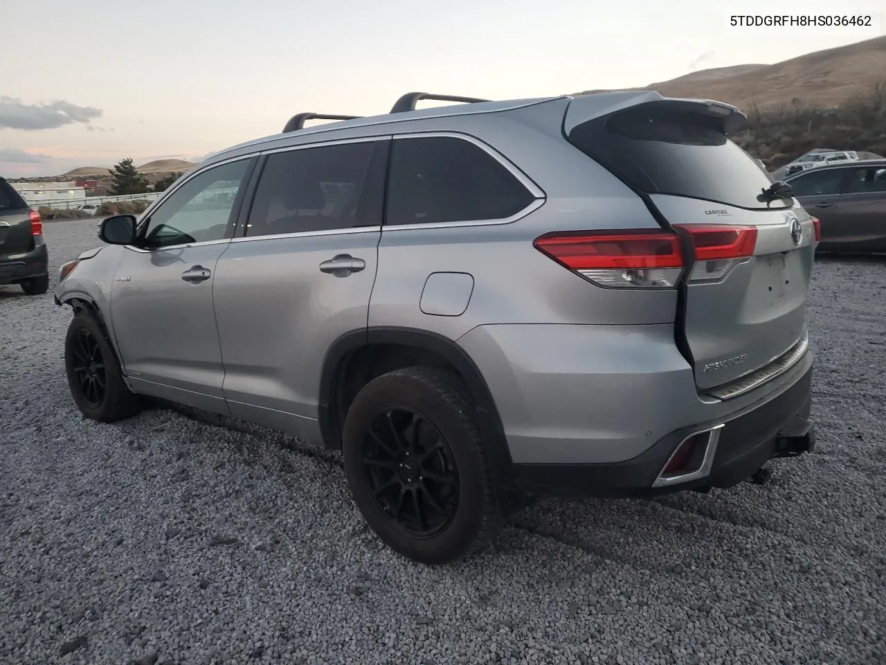 2017 Toyota Highlander Hybrid Limited VIN: 5TDDGRFH8HS036462 Lot: 80766444