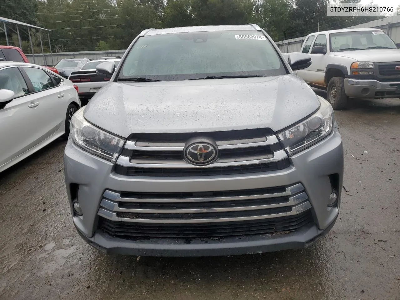 2017 Toyota Highlander Limited VIN: 5TDYZRFH6HS210766 Lot: 80963974