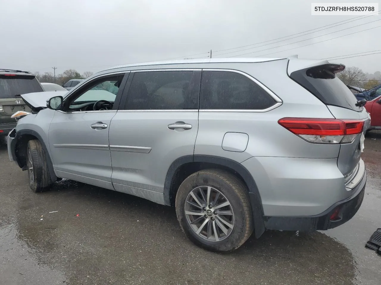 2017 Toyota Highlander Se VIN: 5TDJZRFH8HS520788 Lot: 81054534