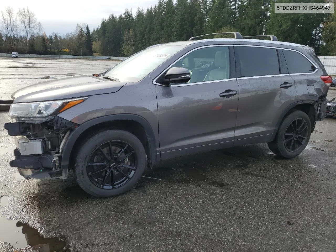 2017 Toyota Highlander Limited VIN: 5TDDZRFHXHS464947 Lot: 81428314