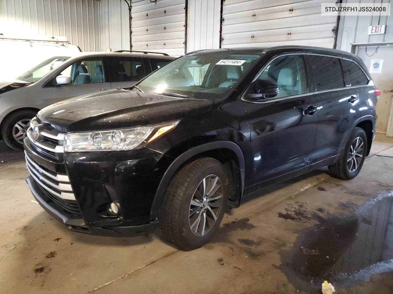 2018 Toyota Highlander Se VIN: 5TDJZRFH1JS524008 Lot: 54211464