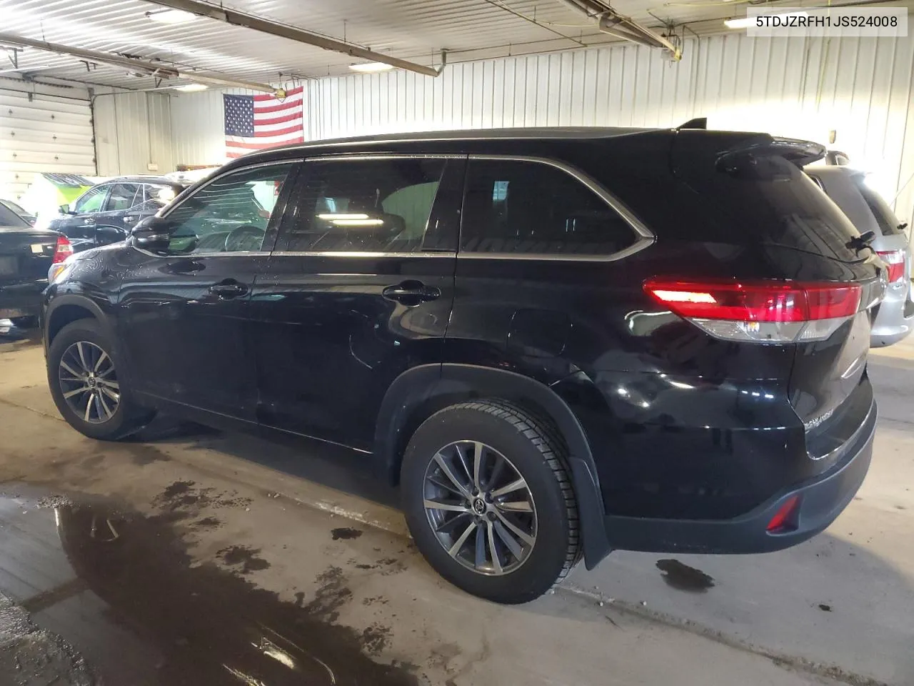 2018 Toyota Highlander Se VIN: 5TDJZRFH1JS524008 Lot: 54211464