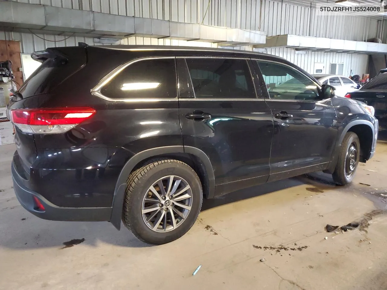 2018 Toyota Highlander Se VIN: 5TDJZRFH1JS524008 Lot: 54211464