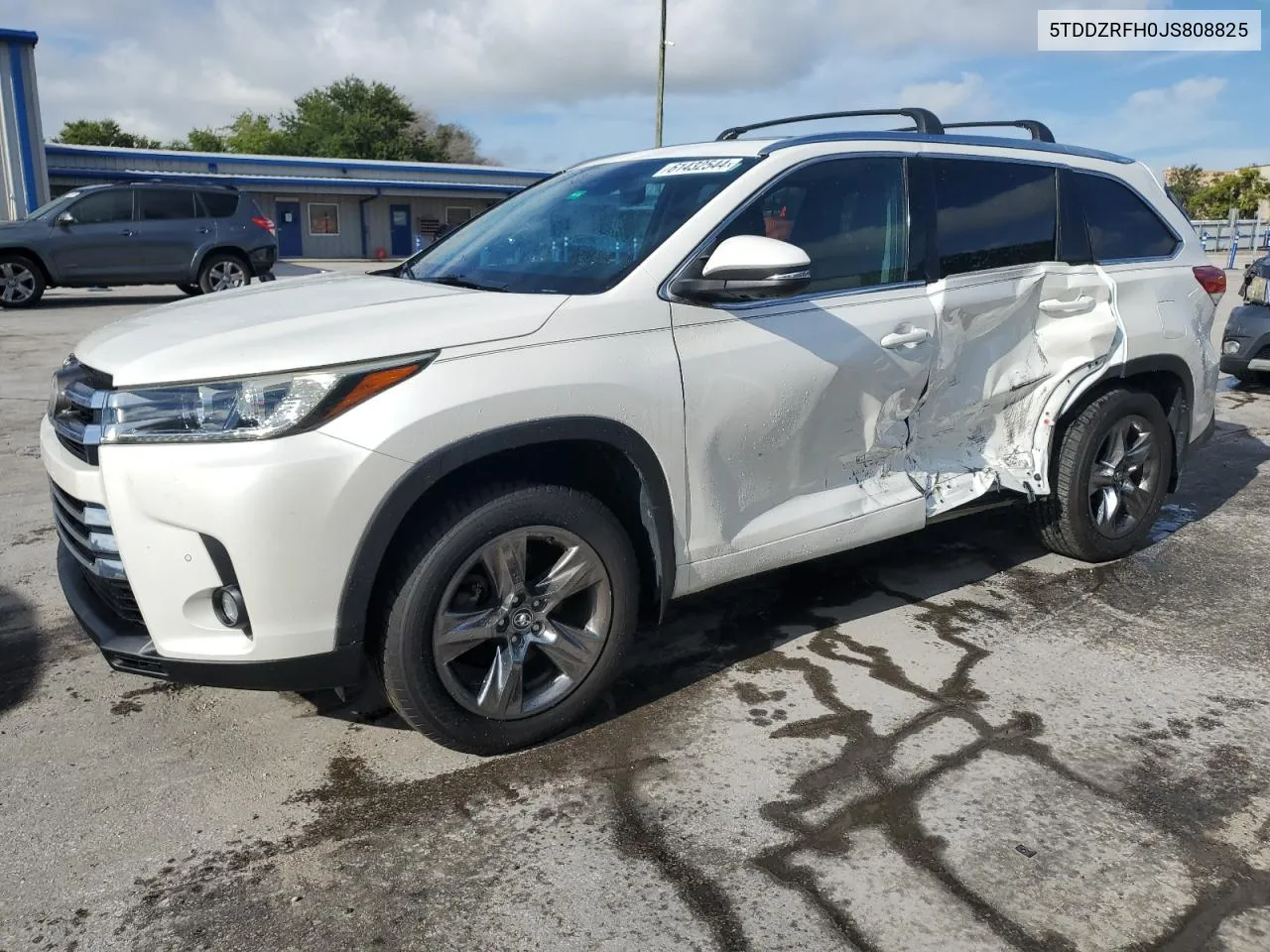 2018 Toyota Highlander Limited VIN: 5TDDZRFH0JS808825 Lot: 61432544