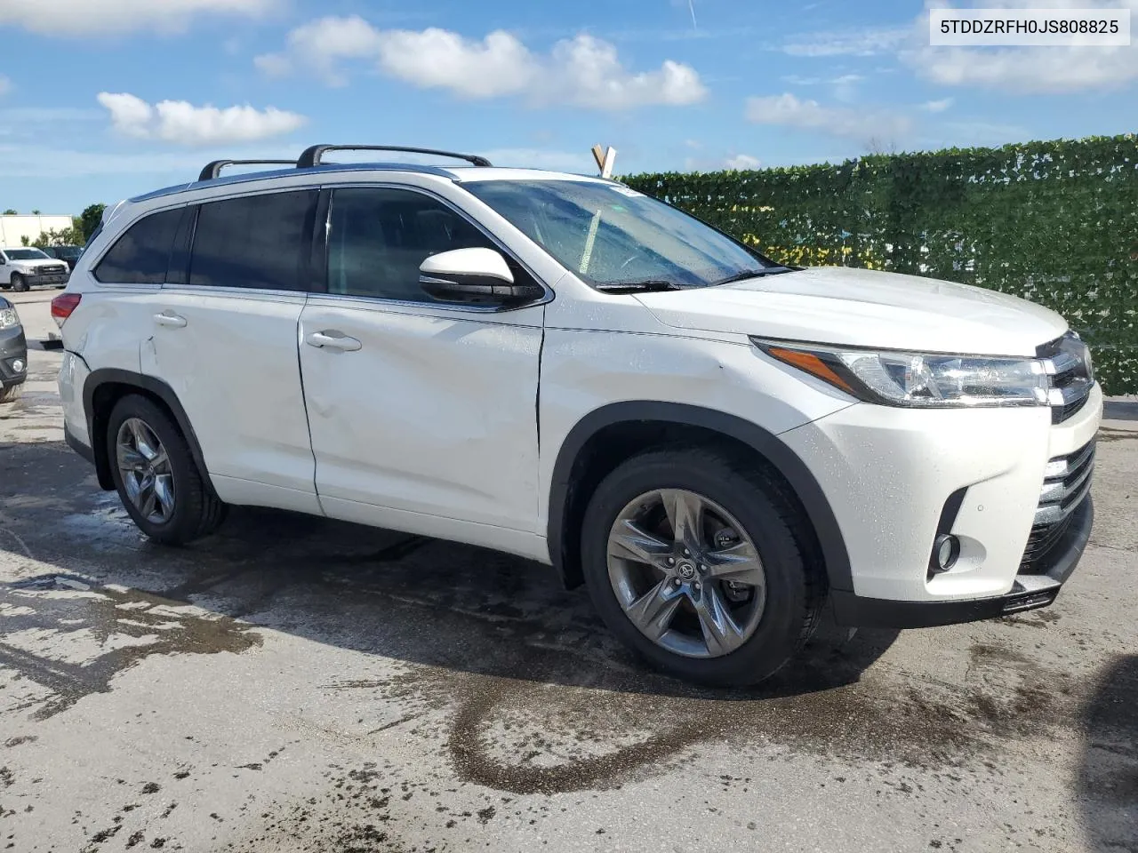 2018 Toyota Highlander Limited VIN: 5TDDZRFH0JS808825 Lot: 61432544