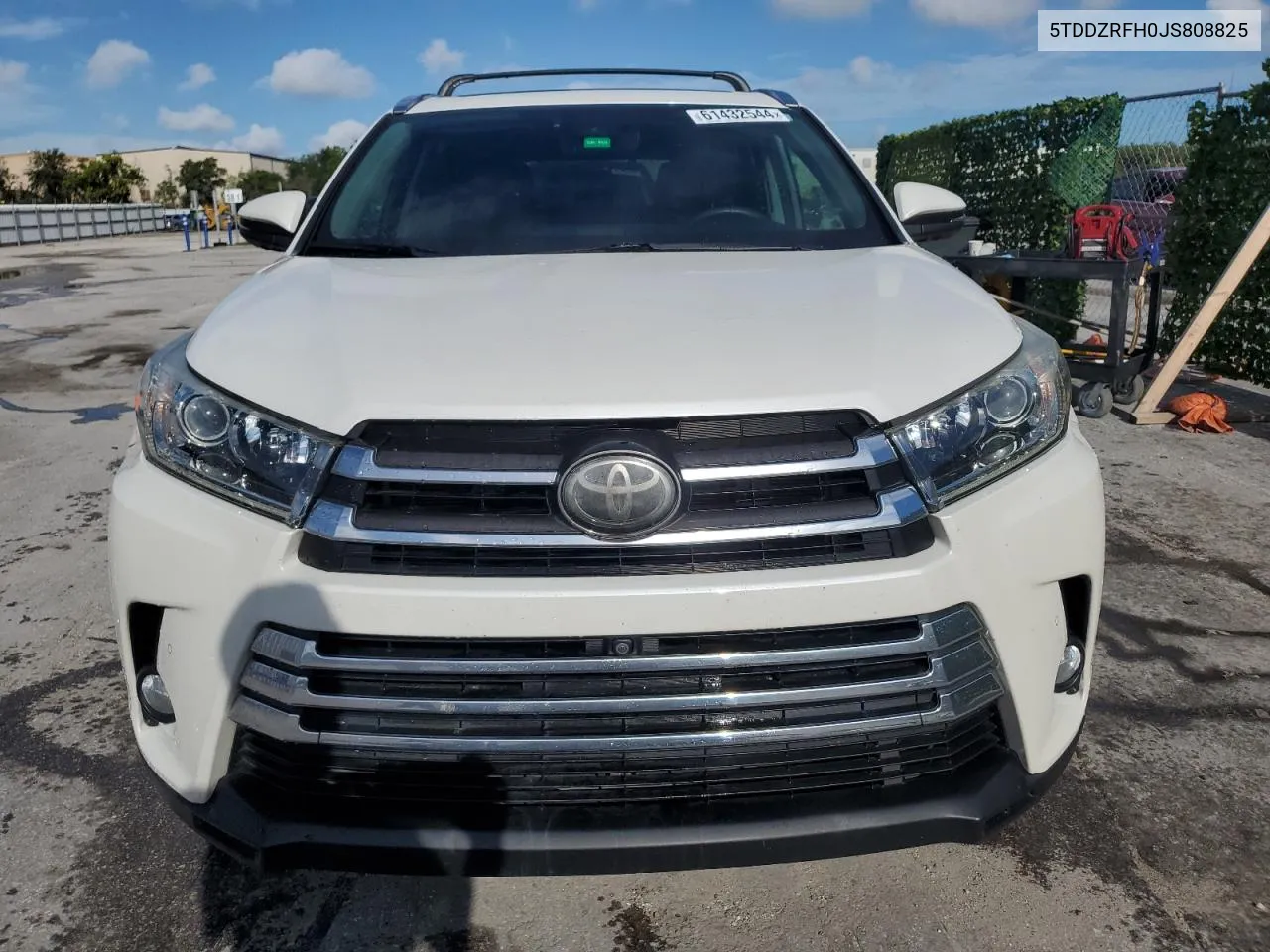 2018 Toyota Highlander Limited VIN: 5TDDZRFH0JS808825 Lot: 61432544