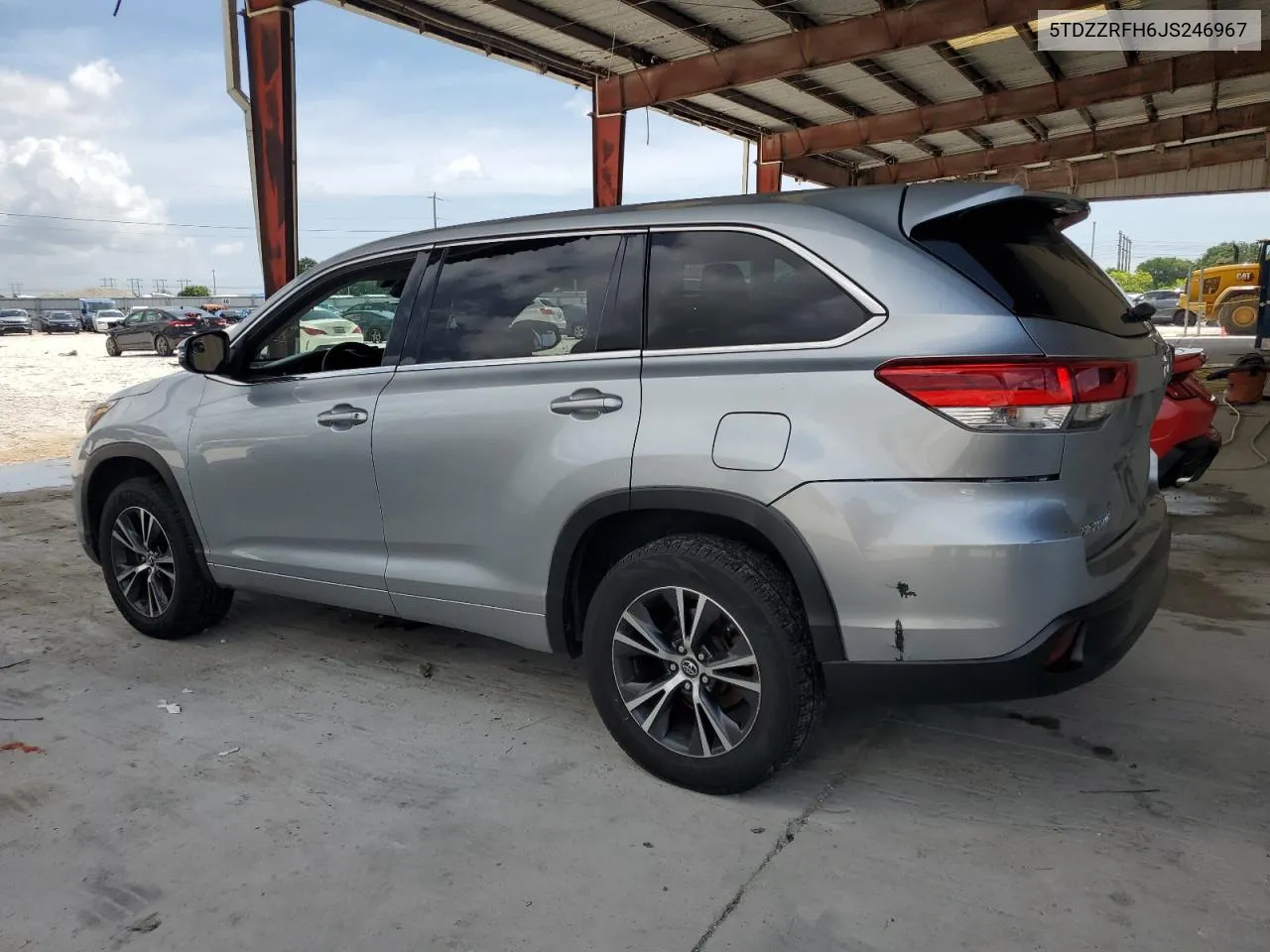 2018 Toyota Highlander Le VIN: 5TDZZRFH6JS246967 Lot: 61601104