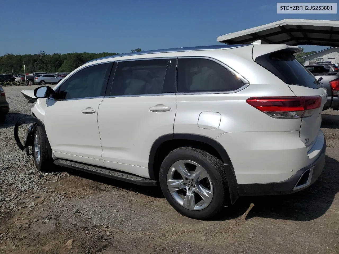 5TDYZRFH2JS253801 2018 Toyota Highlander Limited