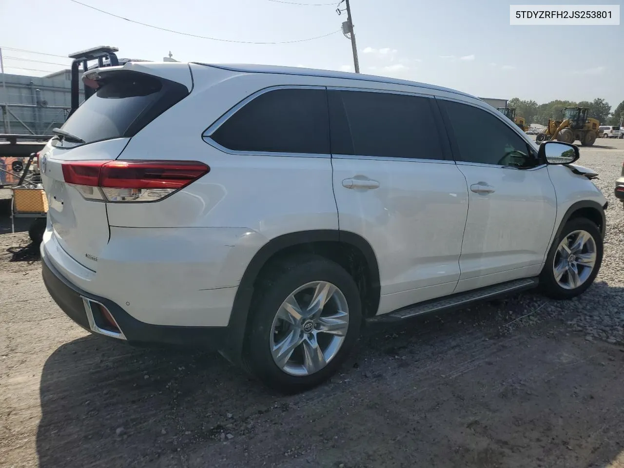 2018 Toyota Highlander Limited VIN: 5TDYZRFH2JS253801 Lot: 65144894