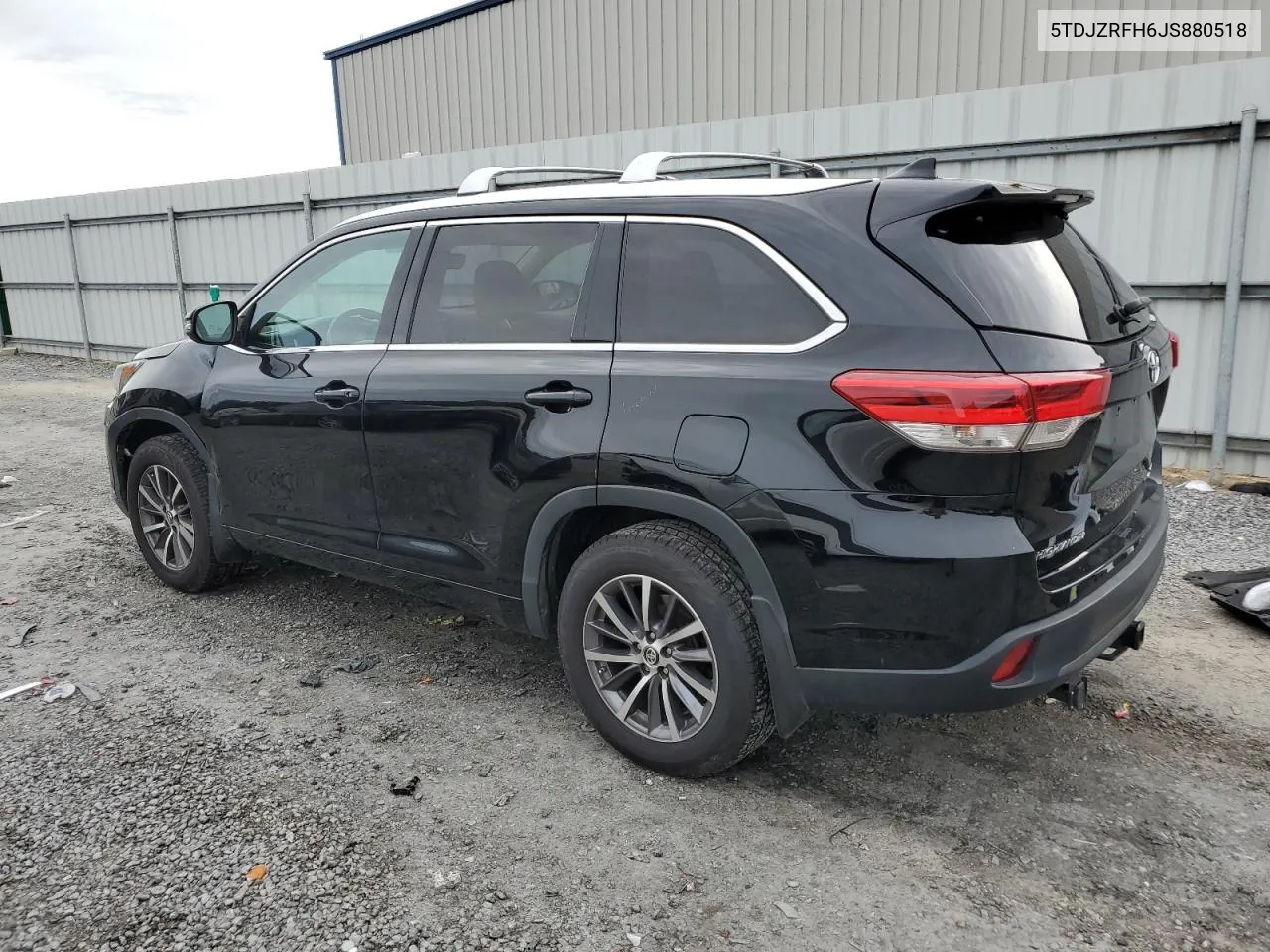 2018 Toyota Highlander Se VIN: 5TDJZRFH6JS880518 Lot: 65192954