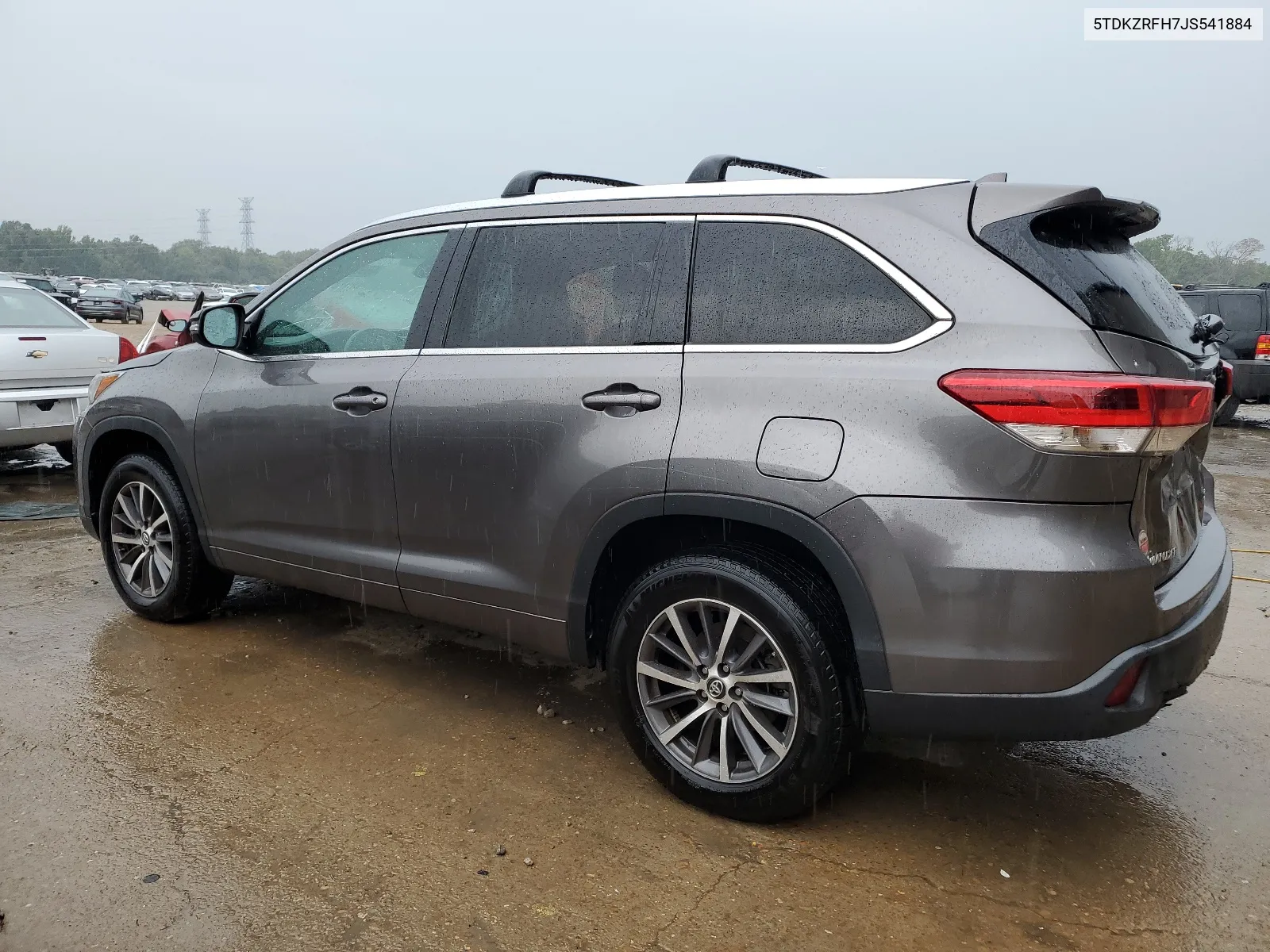 2018 Toyota Highlander Se VIN: 5TDKZRFH7JS541884 Lot: 66951064