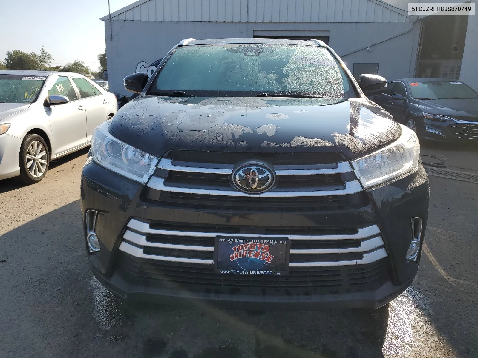 2018 Toyota Highlander Se VIN: 5TDJZRFH8JS870749 Lot: 68238354