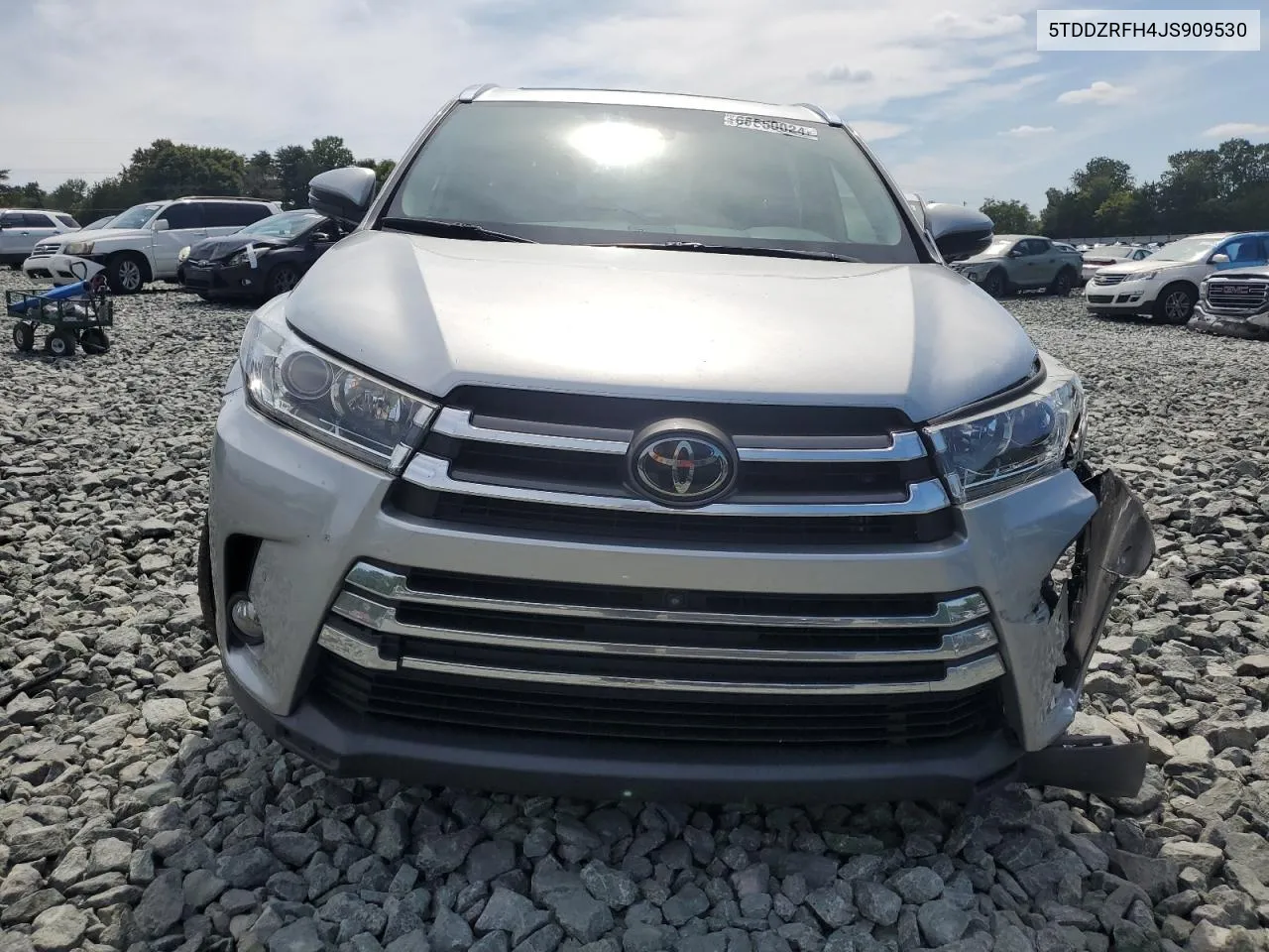 2018 Toyota Highlander Limited VIN: 5TDDZRFH4JS909530 Lot: 68550024