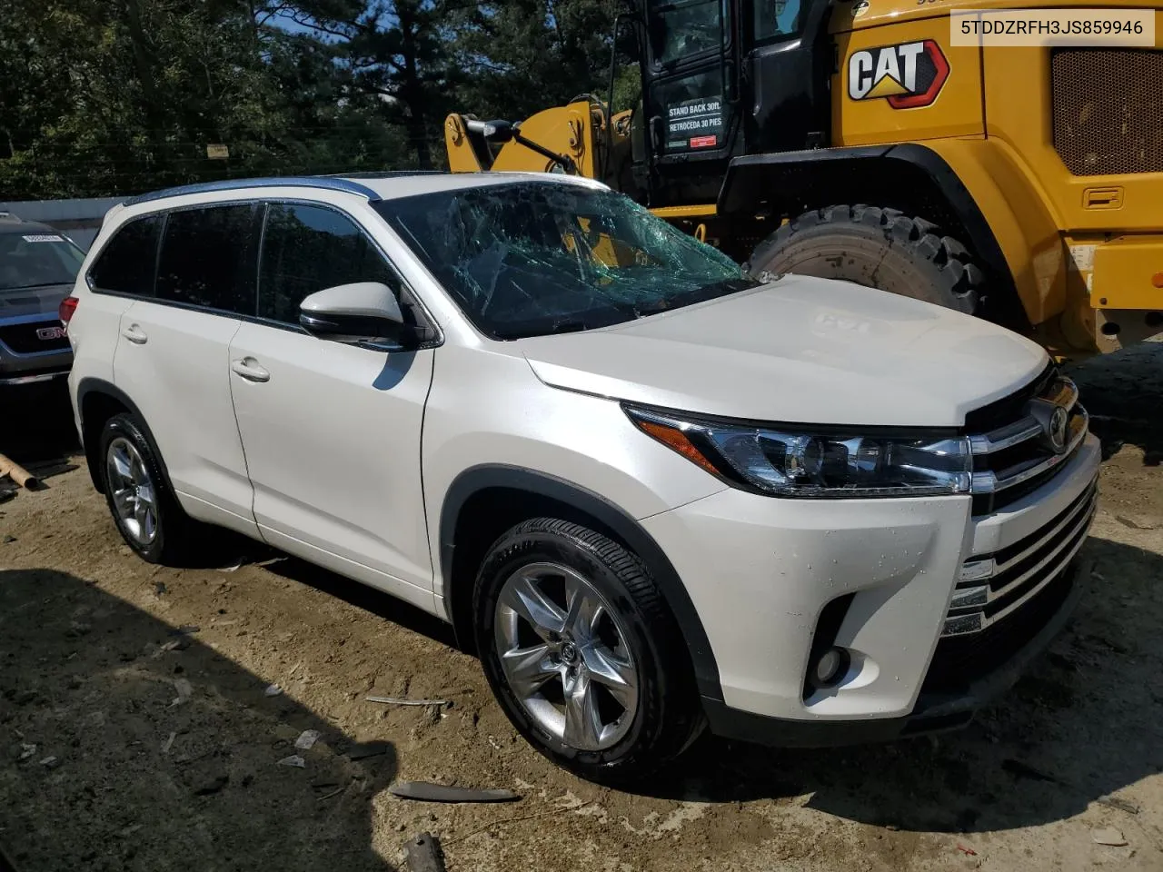 2018 Toyota Highlander Limited VIN: 5TDDZRFH3JS859946 Lot: 68927044