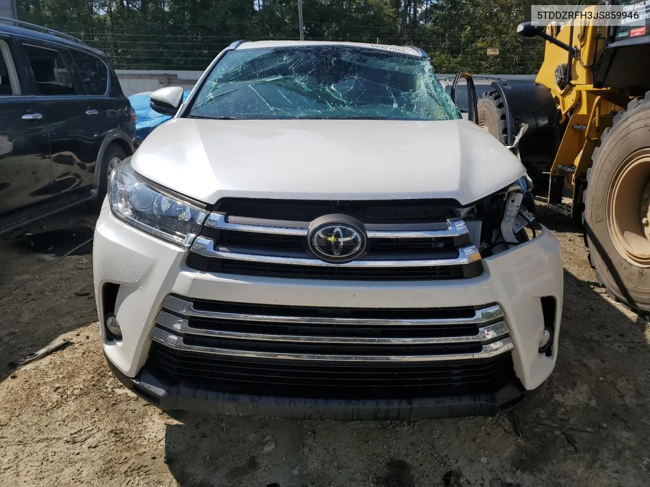 5TDDZRFH3JS859946 2018 Toyota Highlander Limited