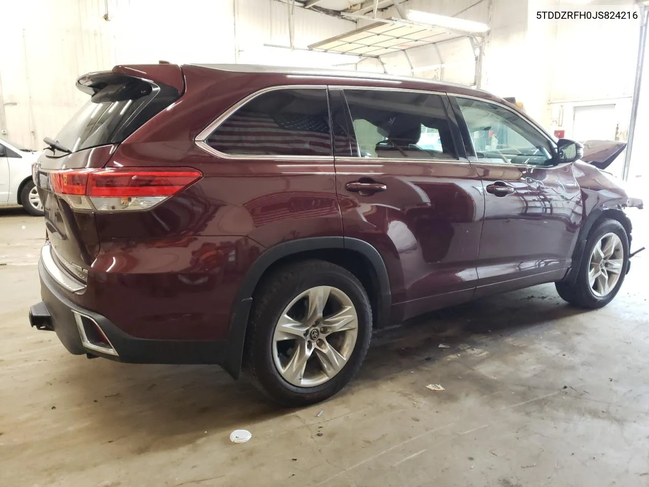 2018 Toyota Highlander Limited VIN: 5TDDZRFH0JS824216 Lot: 68966964