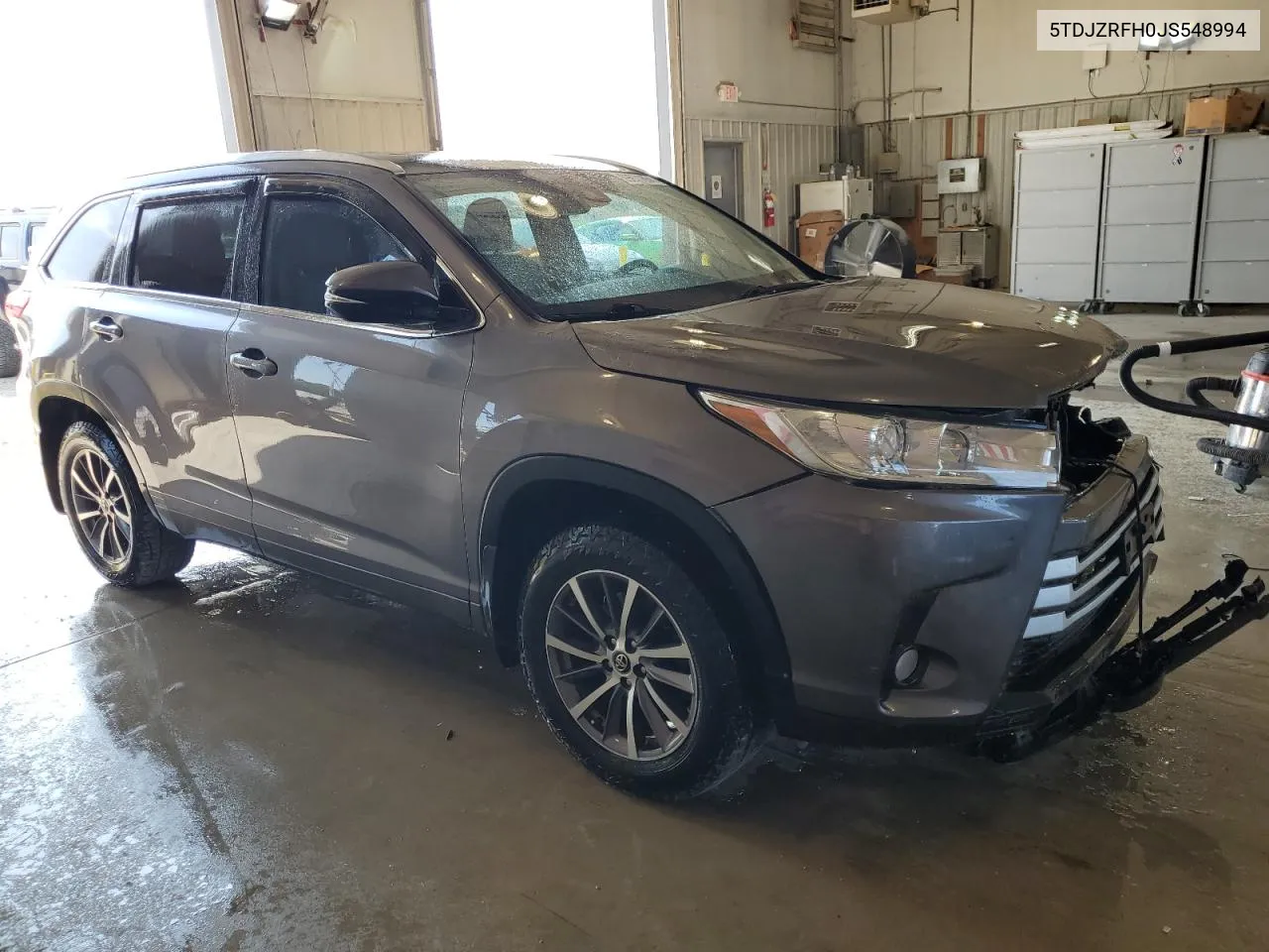 5TDJZRFH0JS548994 2018 Toyota Highlander Se