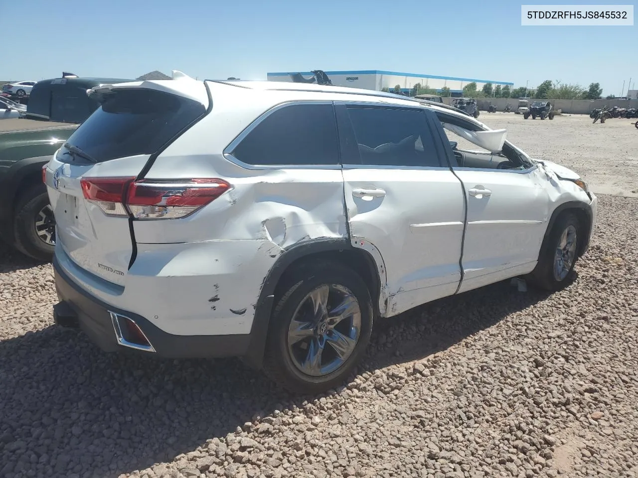 2018 Toyota Highlander Limited VIN: 5TDDZRFH5JS845532 Lot: 69634394