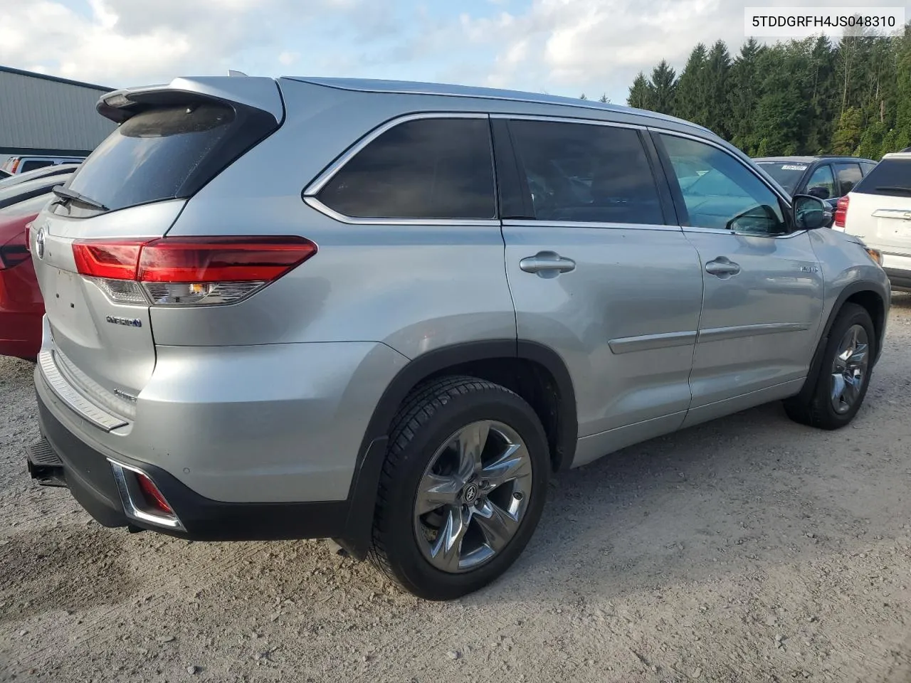 2018 Toyota Highlander Hybrid Limited VIN: 5TDDGRFH4JS048310 Lot: 69664264