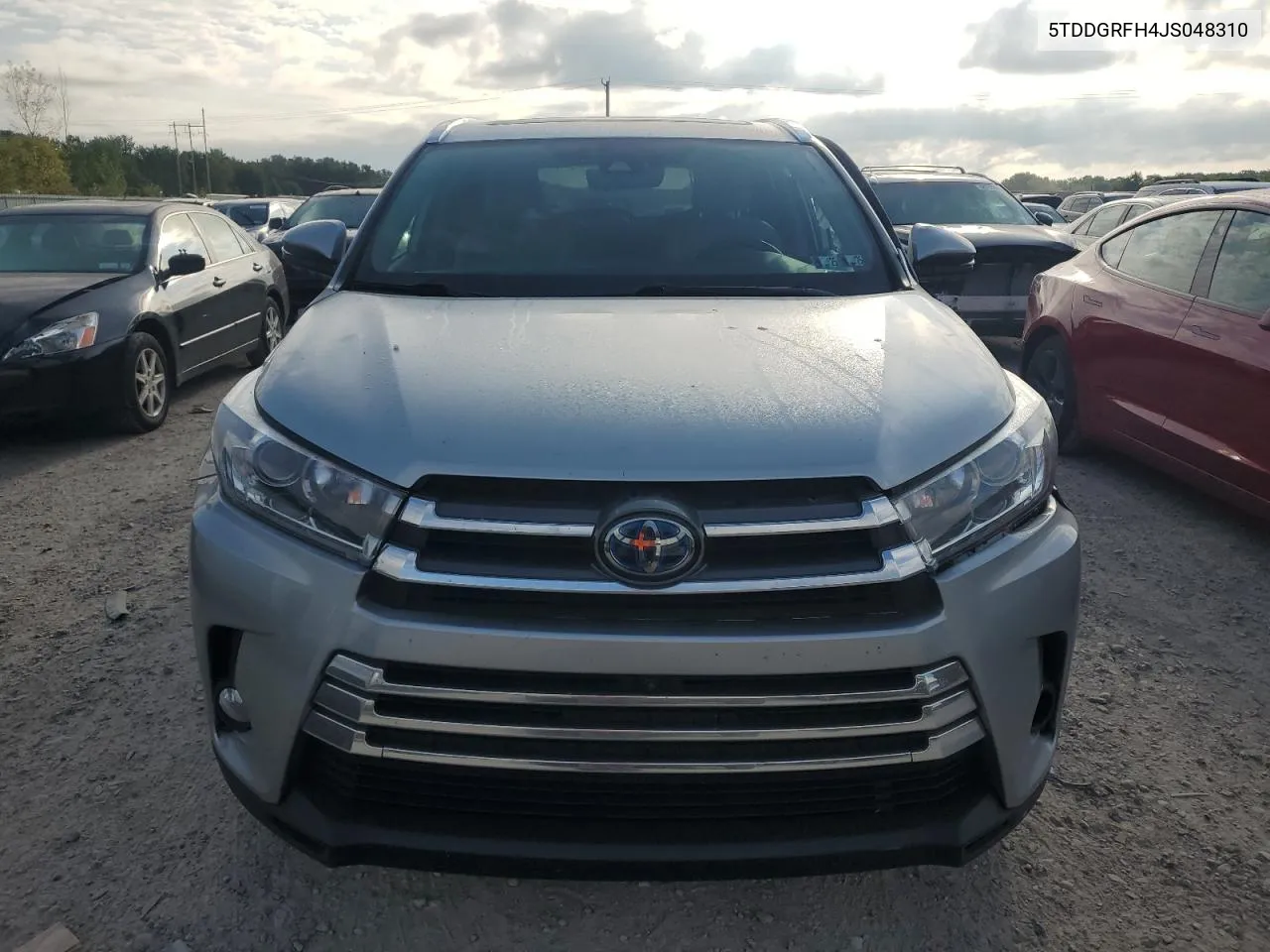 2018 Toyota Highlander Hybrid Limited VIN: 5TDDGRFH4JS048310 Lot: 69664264