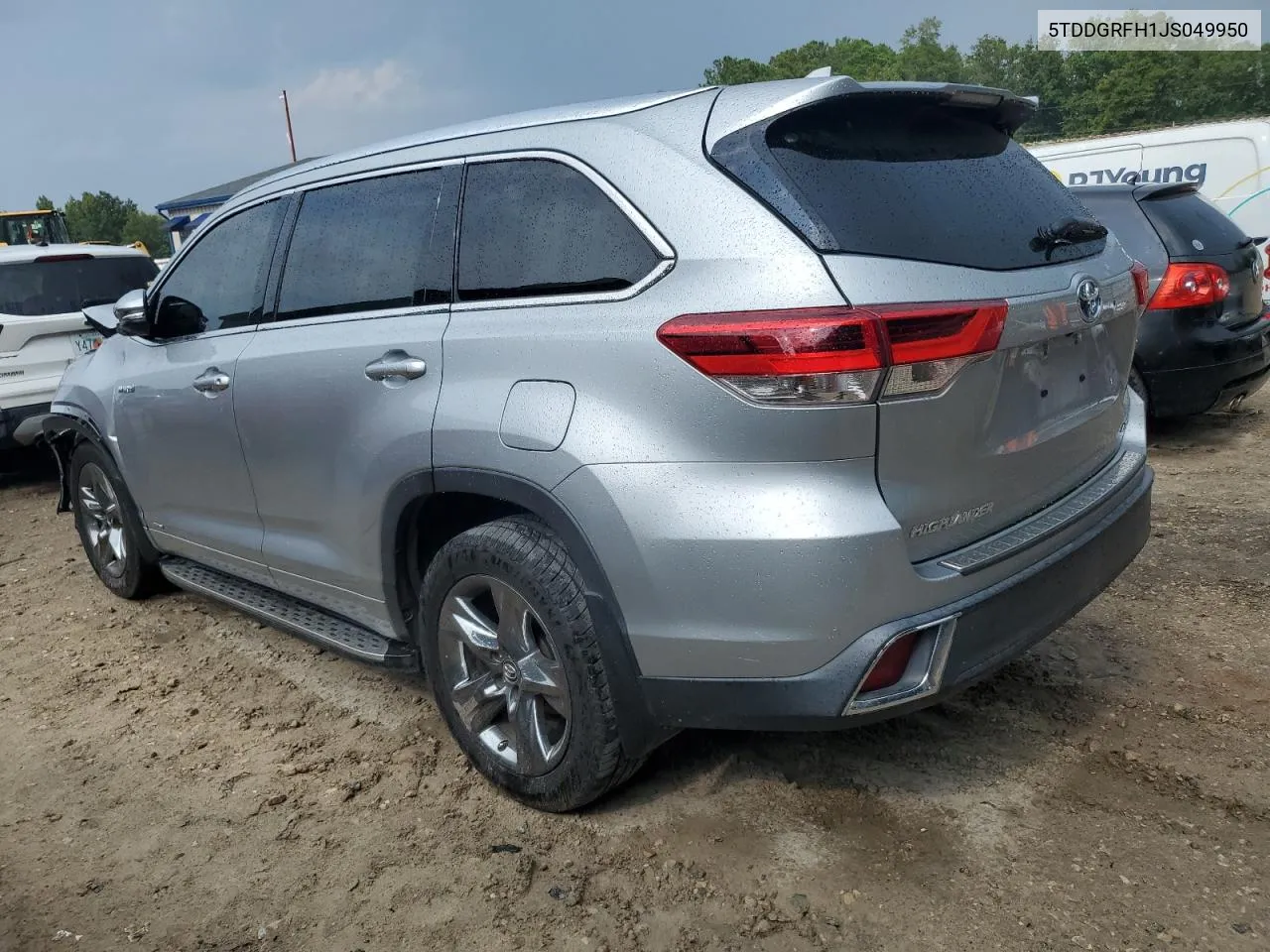 2018 Toyota Highlander Hybrid Limited VIN: 5TDDGRFH1JS049950 Lot: 72003964