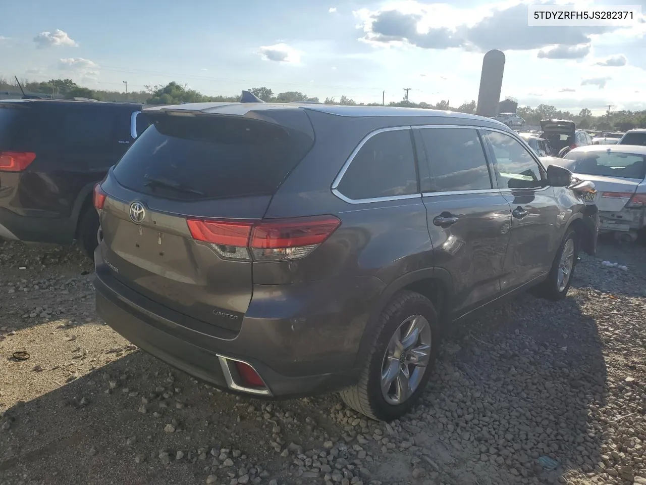 2018 Toyota Highlander Limited VIN: 5TDYZRFH5JS282371 Lot: 73843164