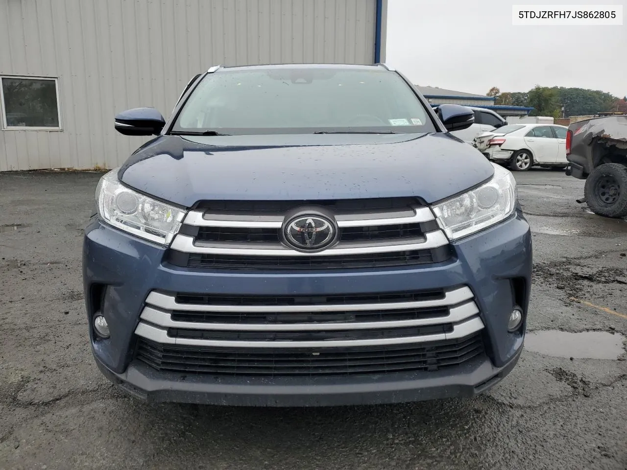 2018 Toyota Highlander Se VIN: 5TDJZRFH7JS862805 Lot: 75891644