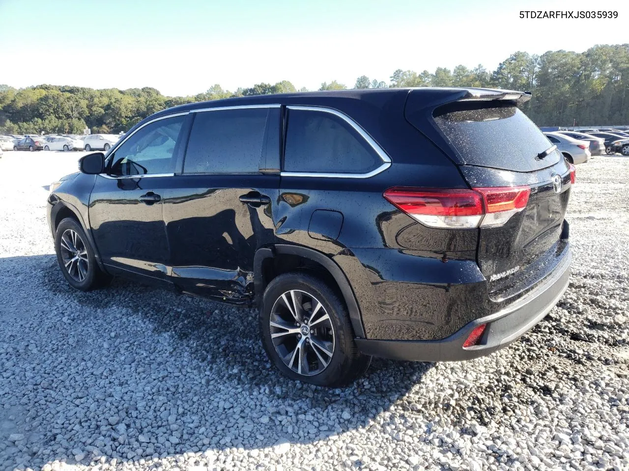 2018 Toyota Highlander Le VIN: 5TDZARFHXJS035939 Lot: 77088284