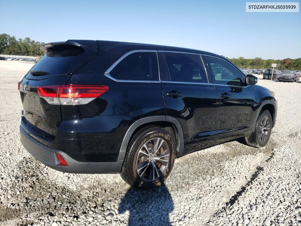 2018 Toyota Highlander Le VIN: 5TDZARFHXJS035939 Lot: 77088284