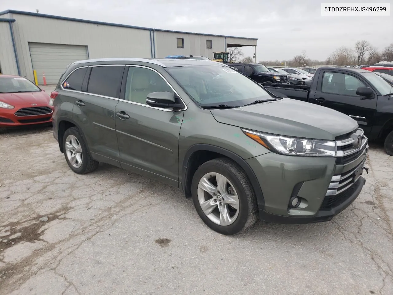 2018 Toyota Highlander Limited VIN: 5TDDZRFHXJS496299 Lot: 78296974