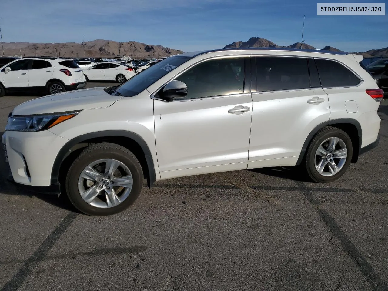 2018 Toyota Highlander Limited VIN: 5TDDZRFH6JS824320 Lot: 79481184