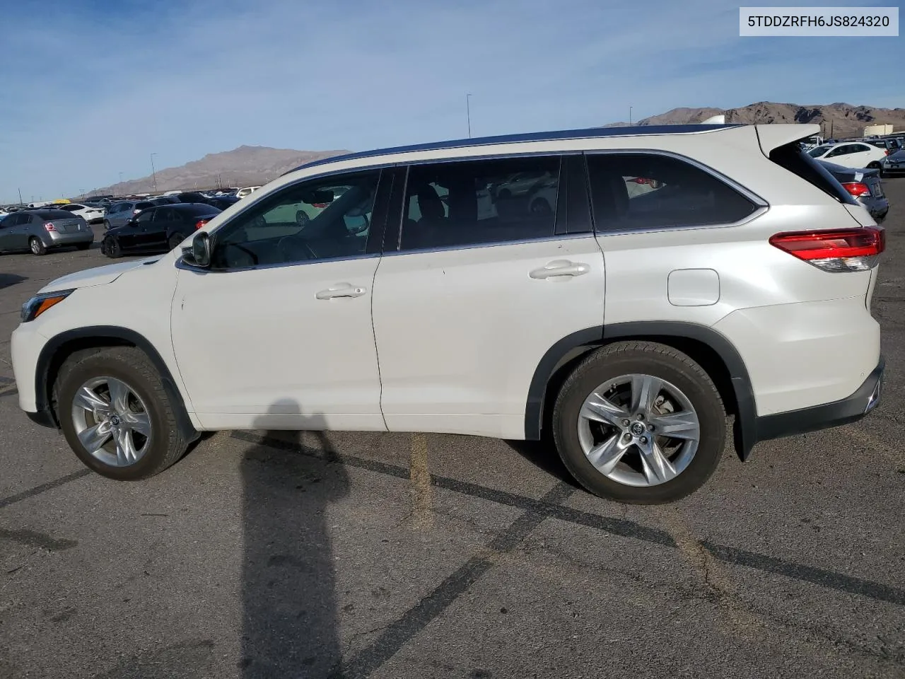 2018 Toyota Highlander Limited VIN: 5TDDZRFH6JS824320 Lot: 79481184