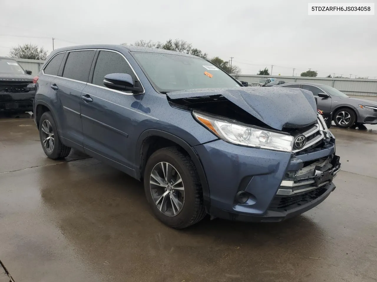 2018 Toyota Highlander Le VIN: 5TDZARFH6JS034058 Lot: 79865634