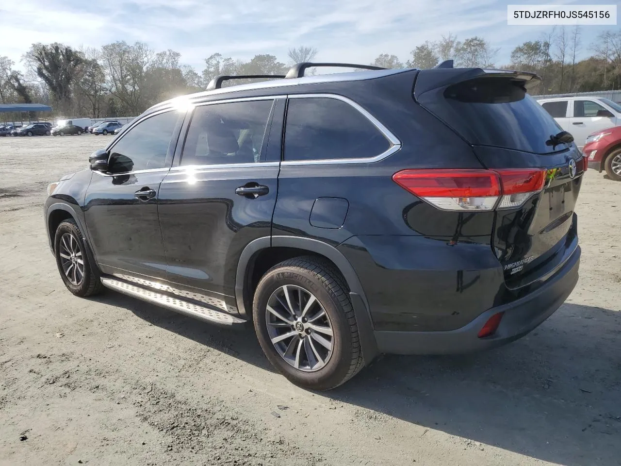 2018 Toyota Highlander Se VIN: 5TDJZRFH0JS545156 Lot: 81282754