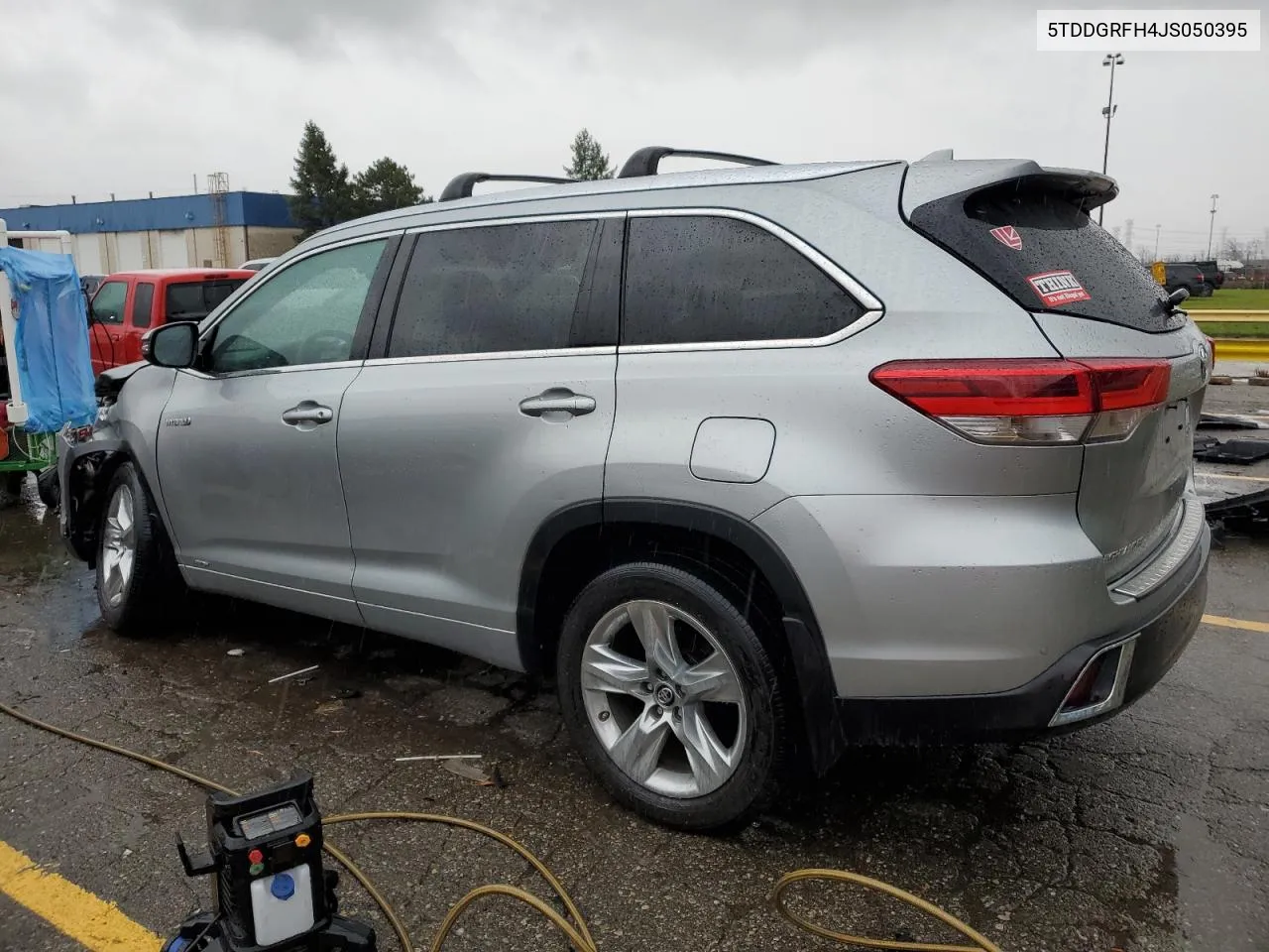 2018 Toyota Highlander Hybrid Limited VIN: 5TDDGRFH4JS050395 Lot: 81571914