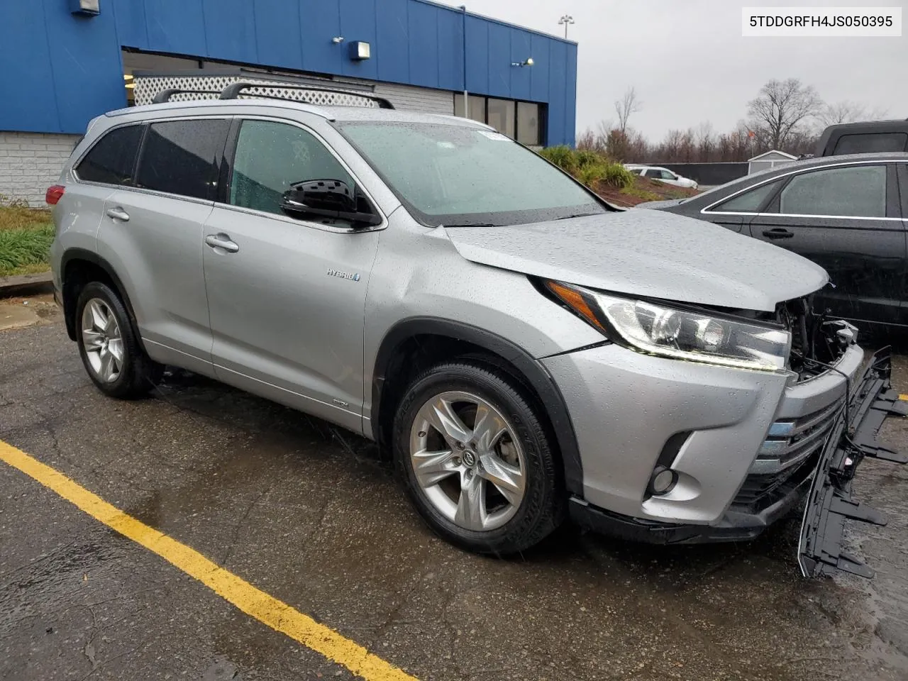 2018 Toyota Highlander Hybrid Limited VIN: 5TDDGRFH4JS050395 Lot: 81571914