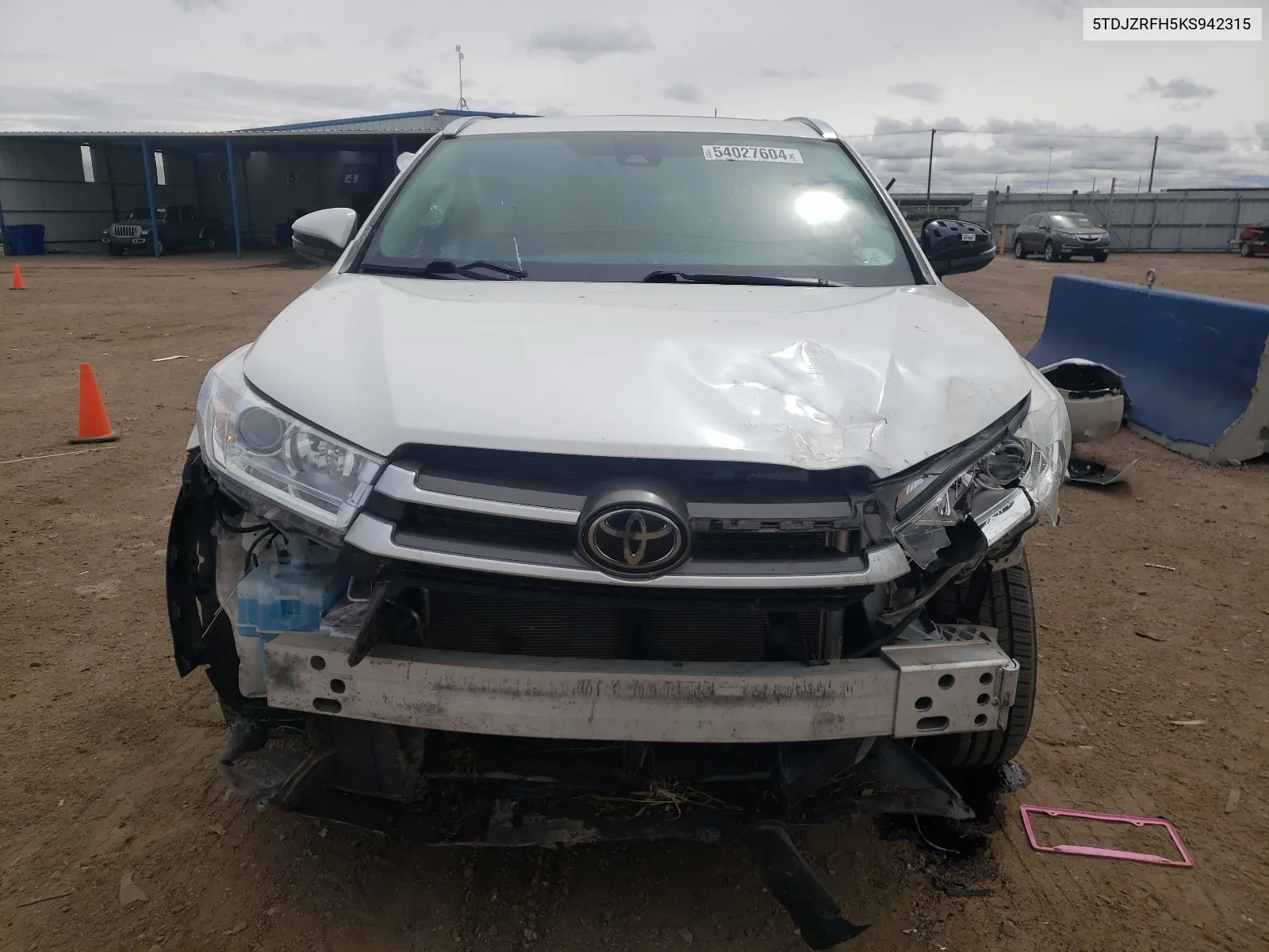 5TDJZRFH5KS942315 2019 Toyota Highlander Se