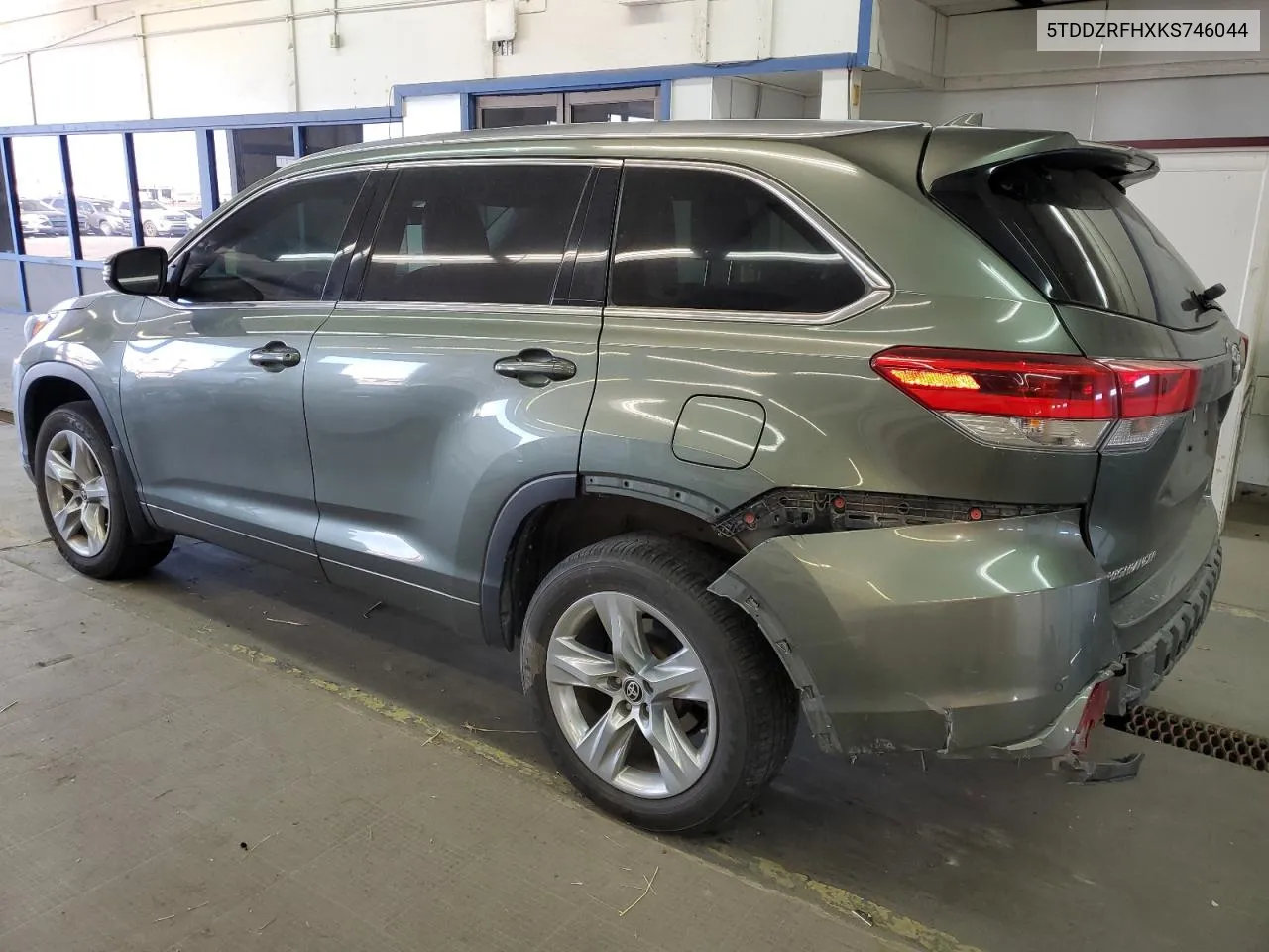 2019 Toyota Highlander Limited VIN: 5TDDZRFHXKS746044 Lot: 59738514