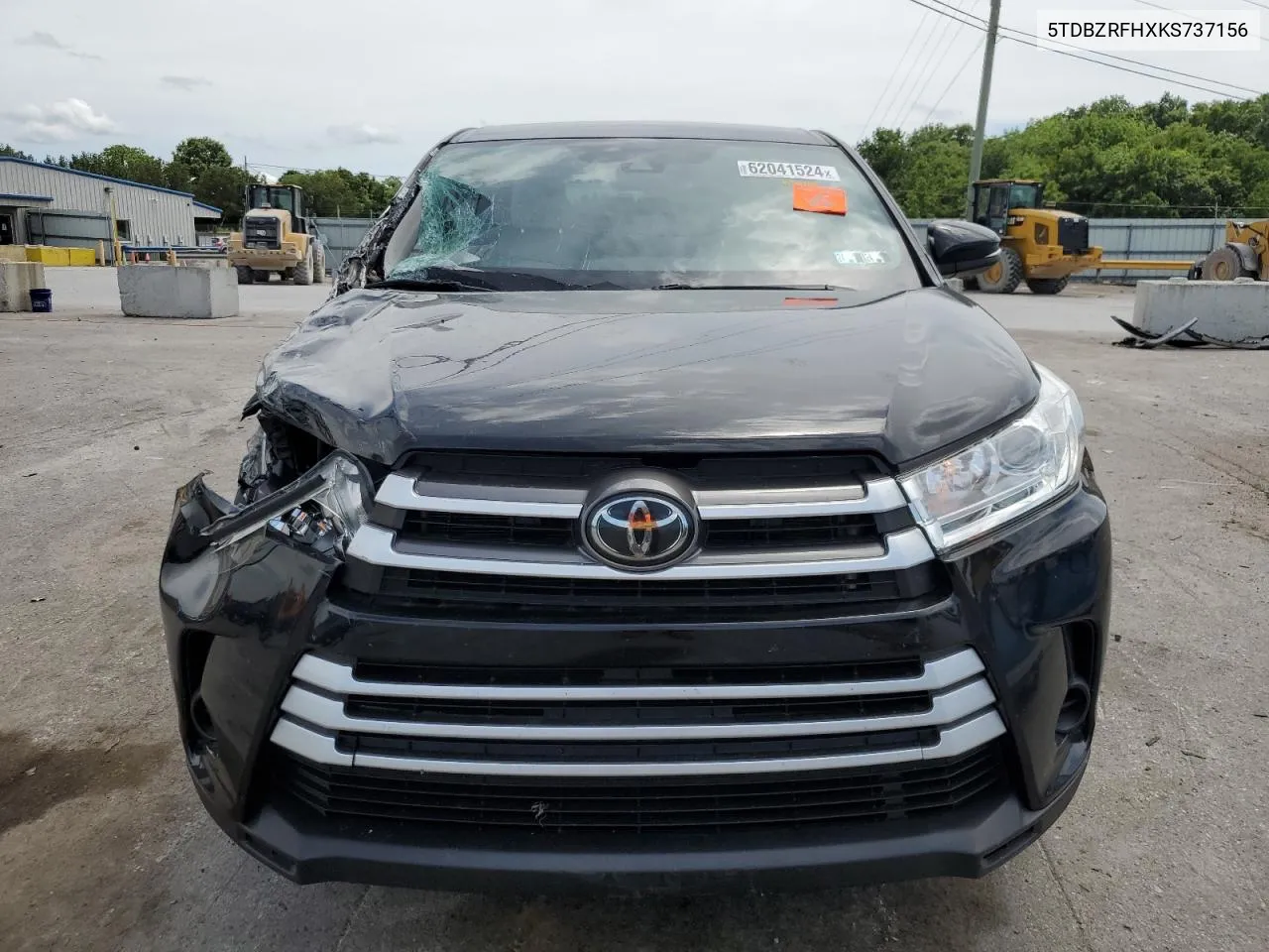 5TDBZRFHXKS737156 2019 Toyota Highlander Le