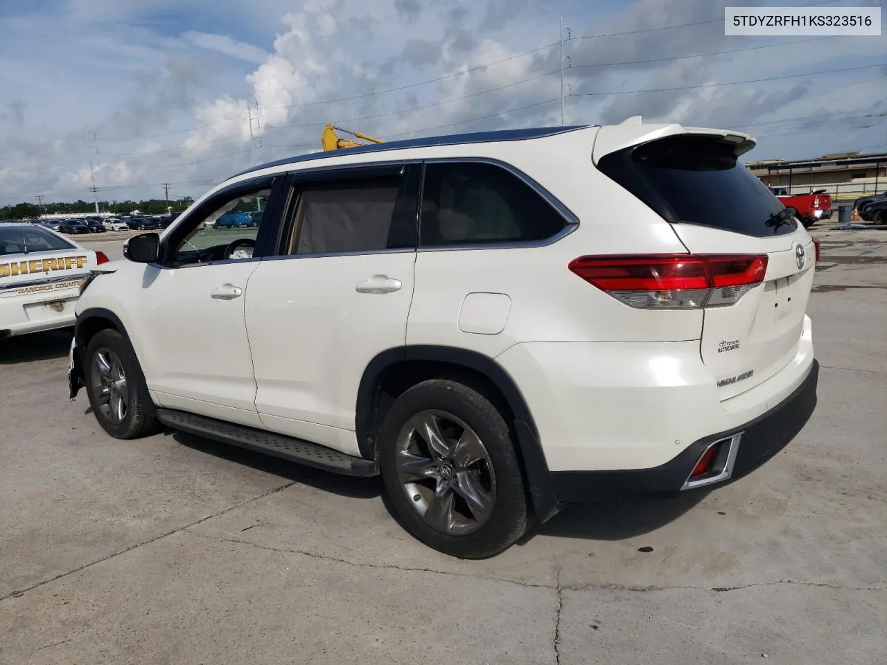 2019 Toyota Highlander Limited VIN: 5TDYZRFH1KS323516 Lot: 64087124