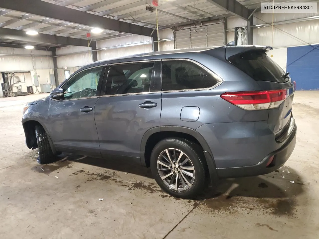 2019 Toyota Highlander Se VIN: 5TDJZRFH6KS984301 Lot: 64369994