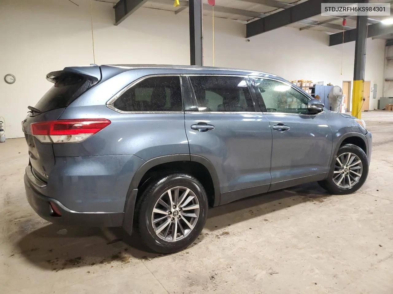 2019 Toyota Highlander Se VIN: 5TDJZRFH6KS984301 Lot: 64369994